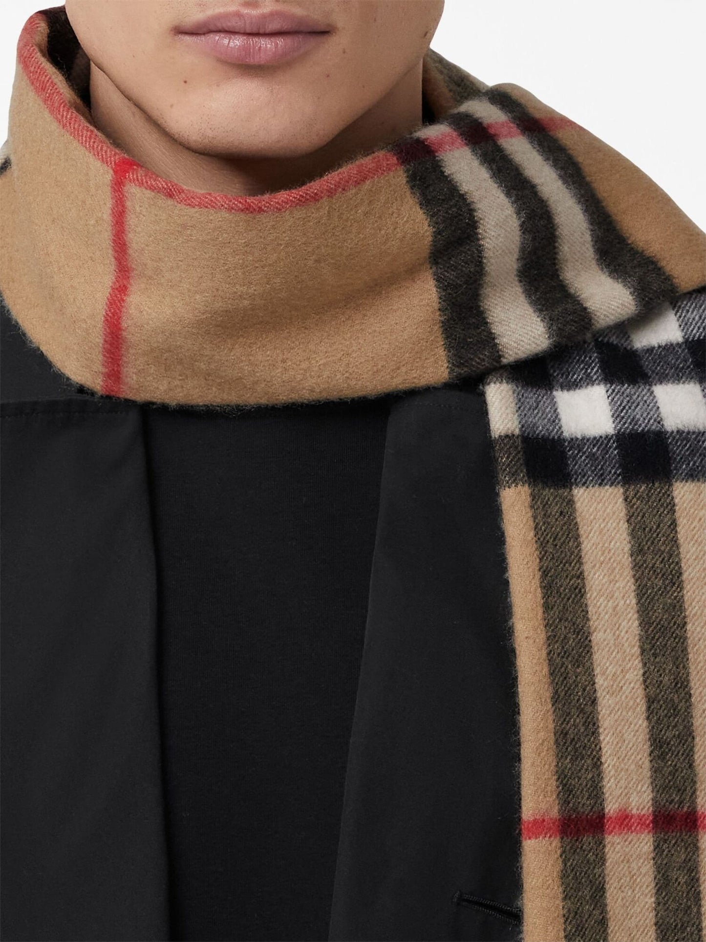 NEW Genuine Burberry 100% Pure Cashmere Scarf (PLEASE READ DESCRIPTION)