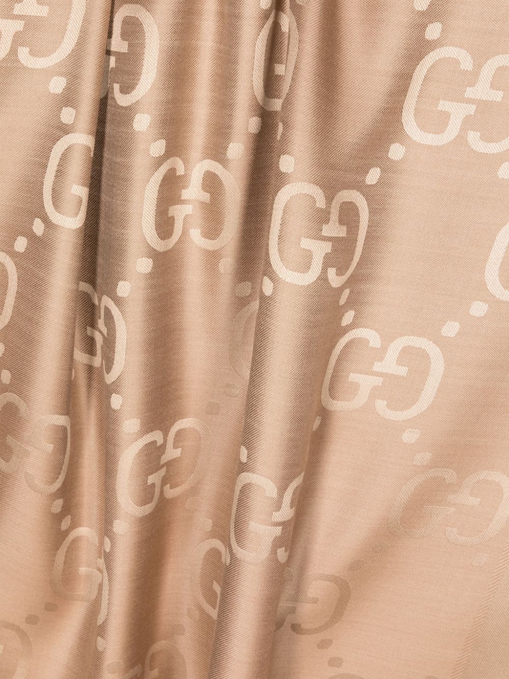 NEW Genuine Gucci Jacquard Silk Wool Scarf Shawl (PLEASE READ DESCRIPTION)