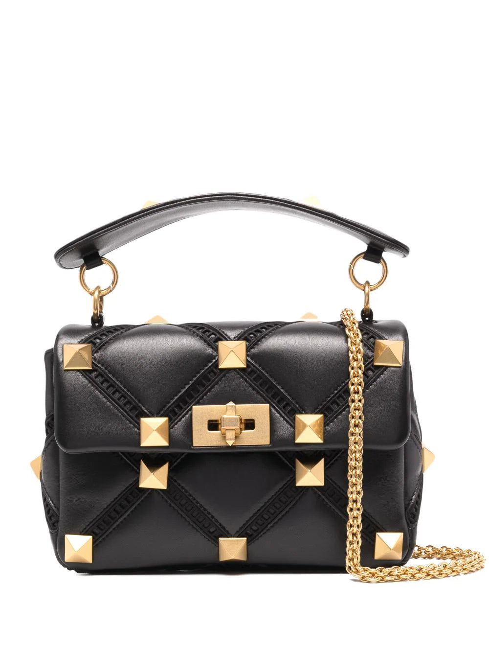 NEW Genuine Valentino Garavani Medium Roman Stud Shoulder Bag Made In Italy (Please see Description)