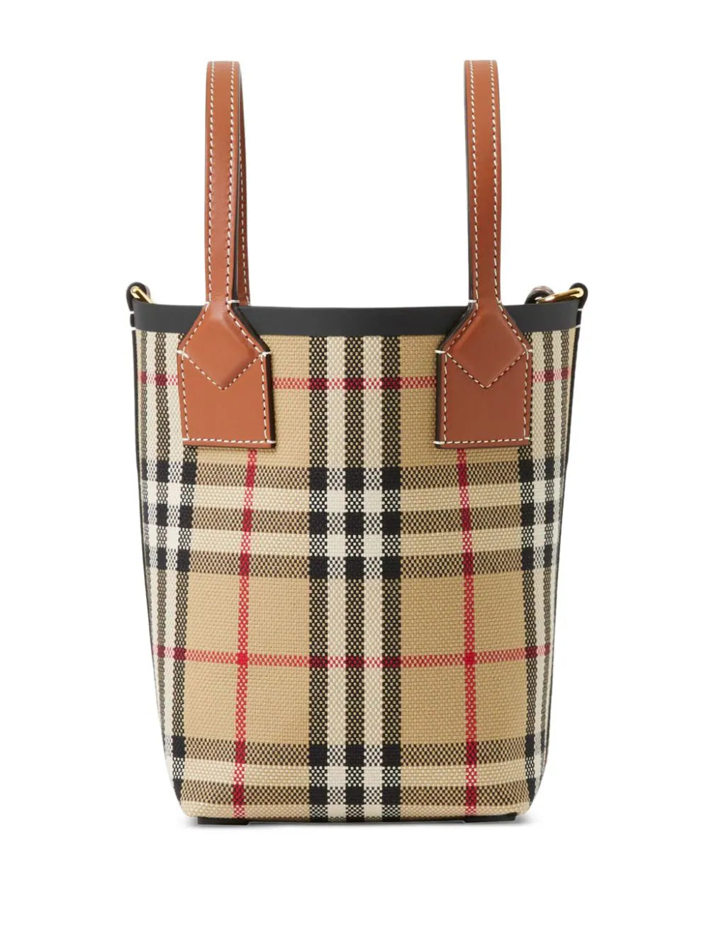 NEW Genuine Burberry London Mini Bucket Bag Made In Italy