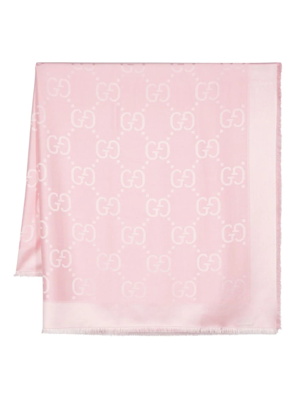 NEW Genuine Gucci Jacquard Silk Wool Scarf Made In Italy (PLEASE READ DESCRIPTION)