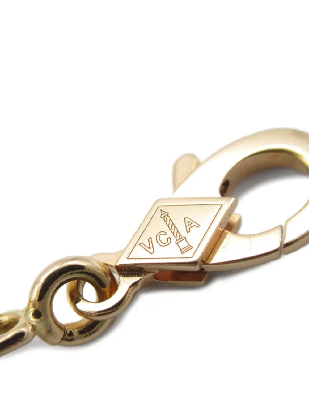 Van Cleef & Arpels 2010s 18K rose gold semi-custom Alhambra Bless 5 motifs bracelet