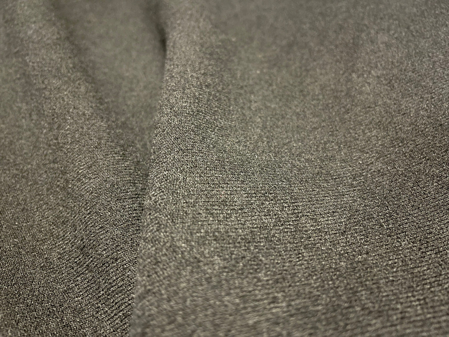 NEW High Class Black 100% Wool Fabric