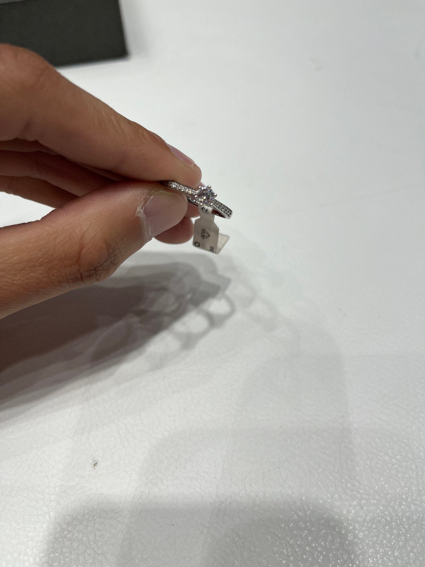 NEW Platinum Brilliant Cut 0.42, 88 Facet Diamond Ring GIA Certified Engagement Ring Wedding Ring