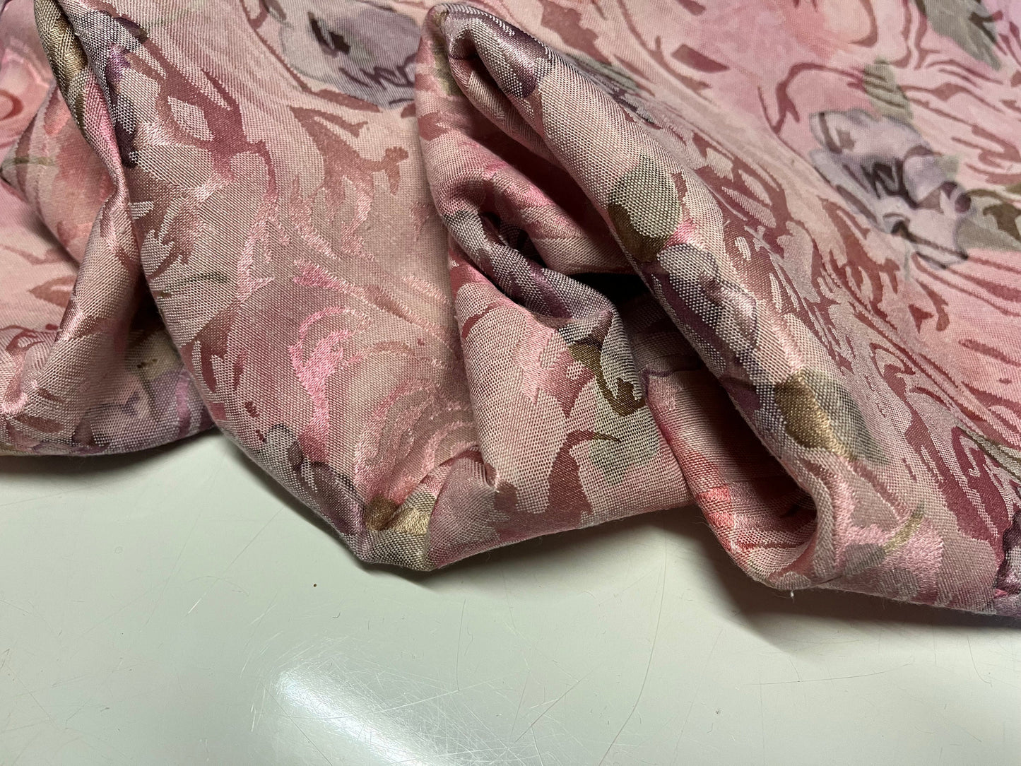 NEW High Class Shiny Viscose Jacquard Fabric