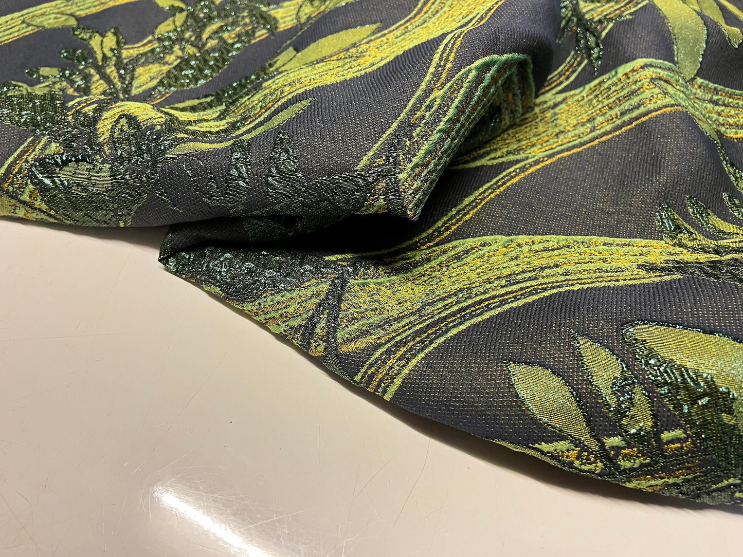 NEW High Class Brocade Cloque Lurex Fabric