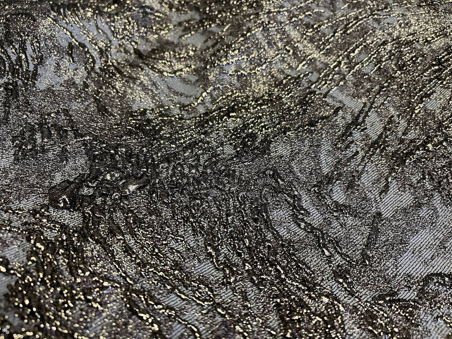 NEW High Class Stretch Brocade Cloque Lurex Fabric