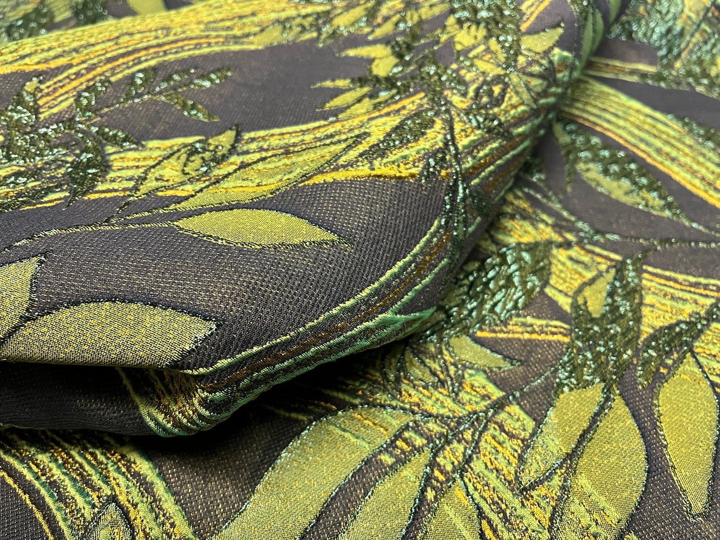 NEW High Class Brocade Cloque Lurex Fabric