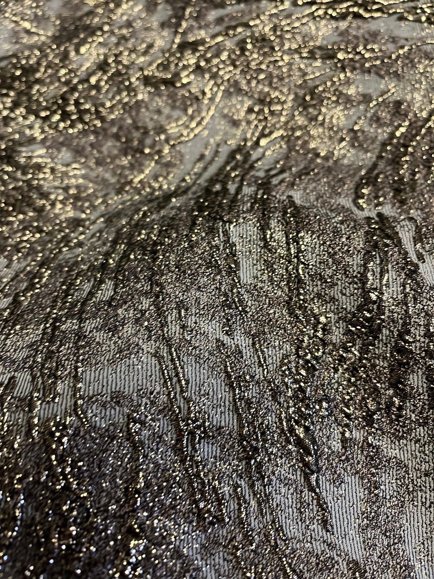 NEW High Class Stretch Brocade Cloque Lurex Fabric