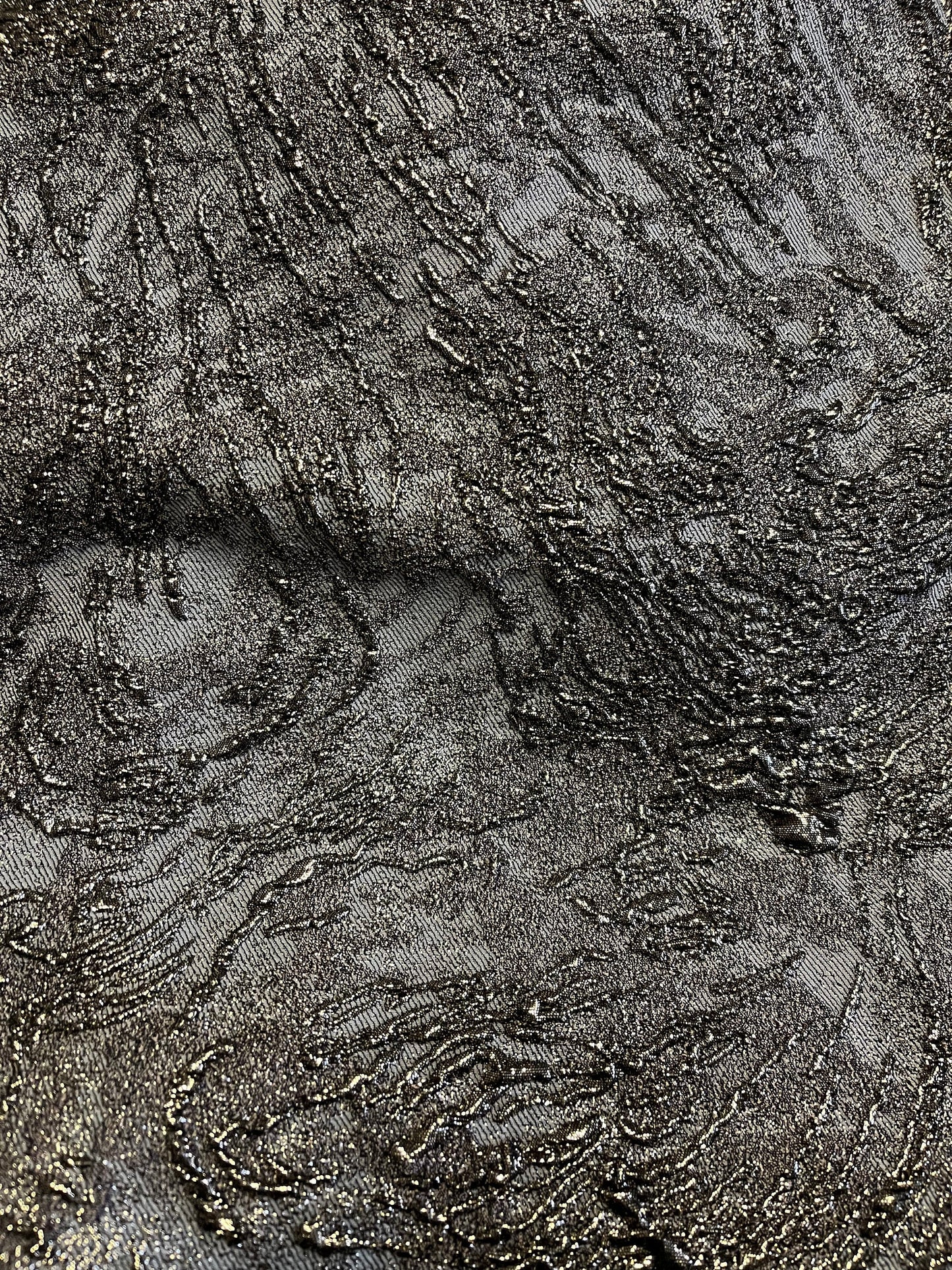 NEW High Class Stretch Brocade Cloque Lurex Fabric