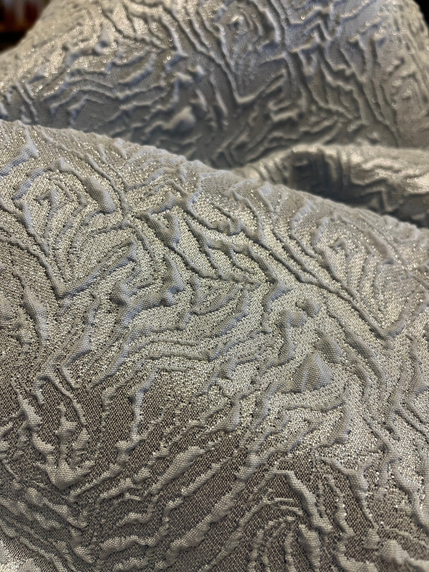 NEW High Class Brocade Cloque Lurex Fabric