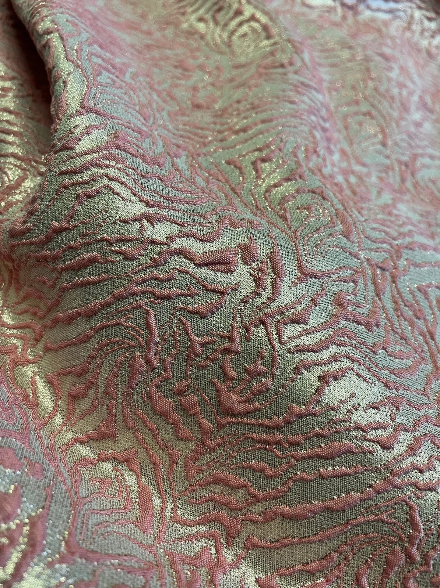 NEW High Class Brocade Cloque Lurex Fabric