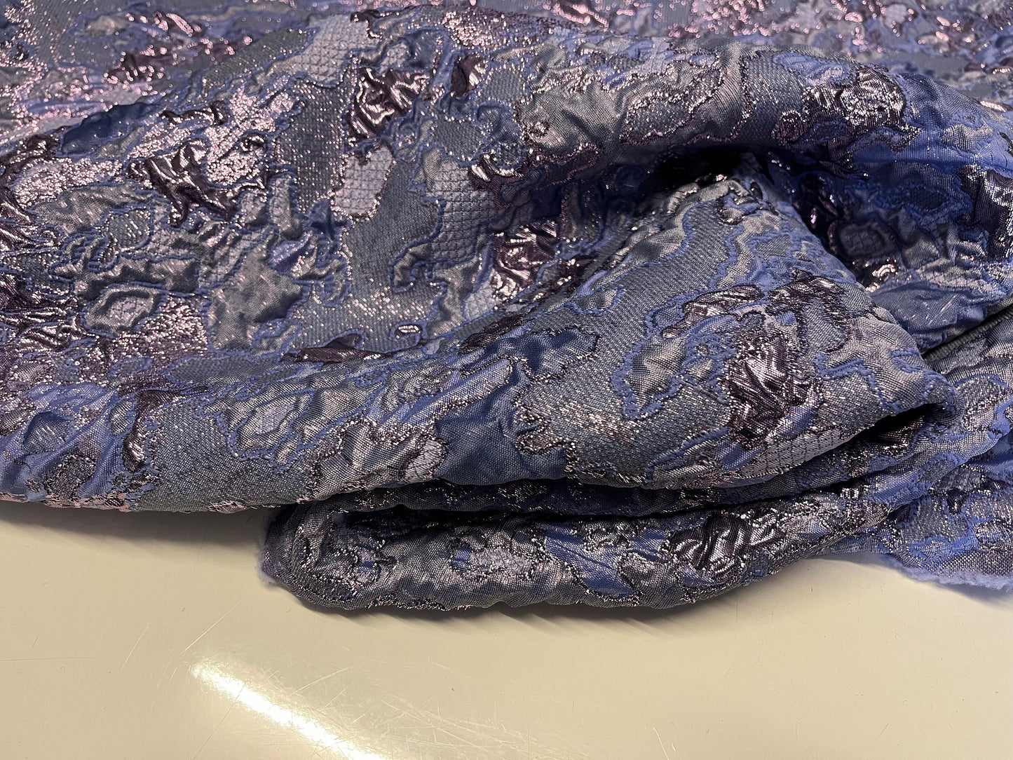 NEW High Class Brocade Cloque Lurex Fabric