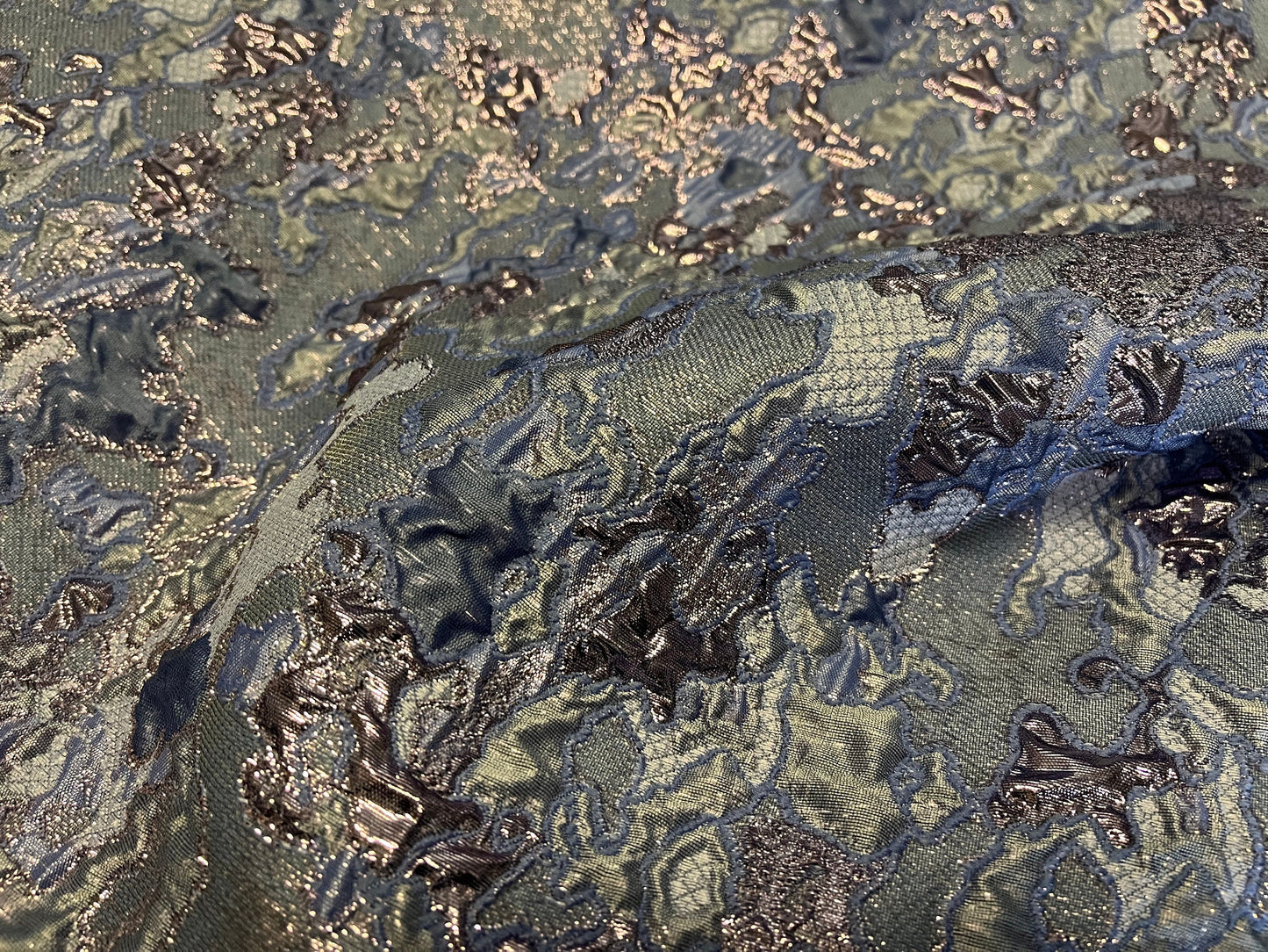 NEW High Class Brocade Cloque Lurex Fabric