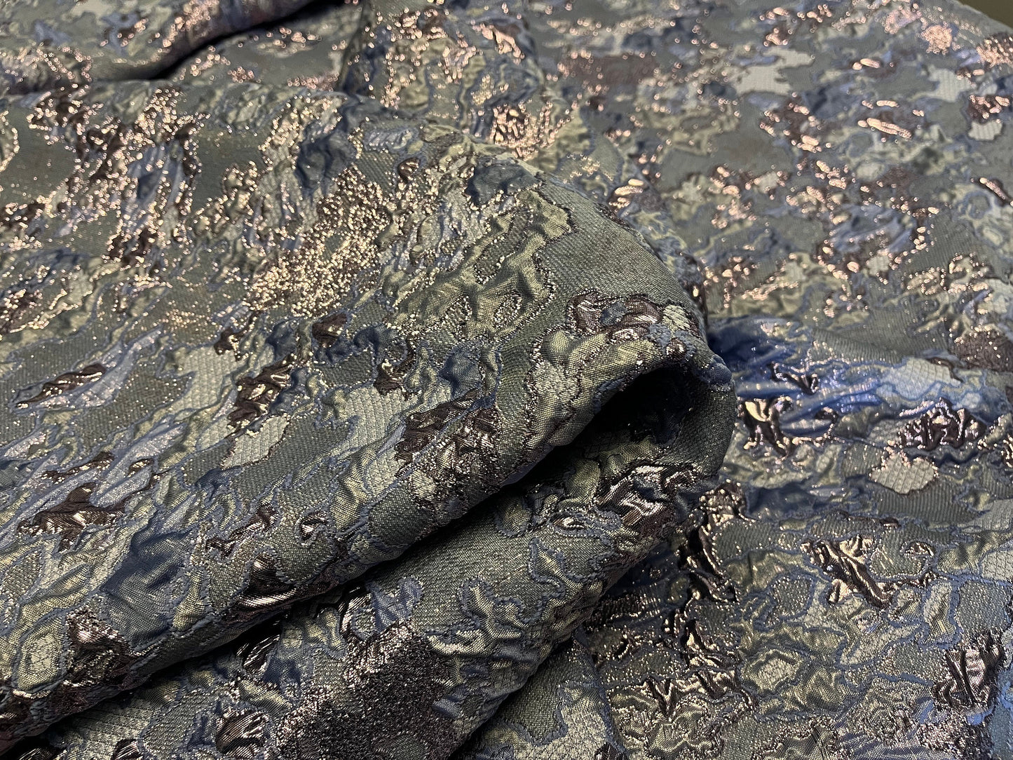 NEW High Class Brocade Cloque Lurex Fabric
