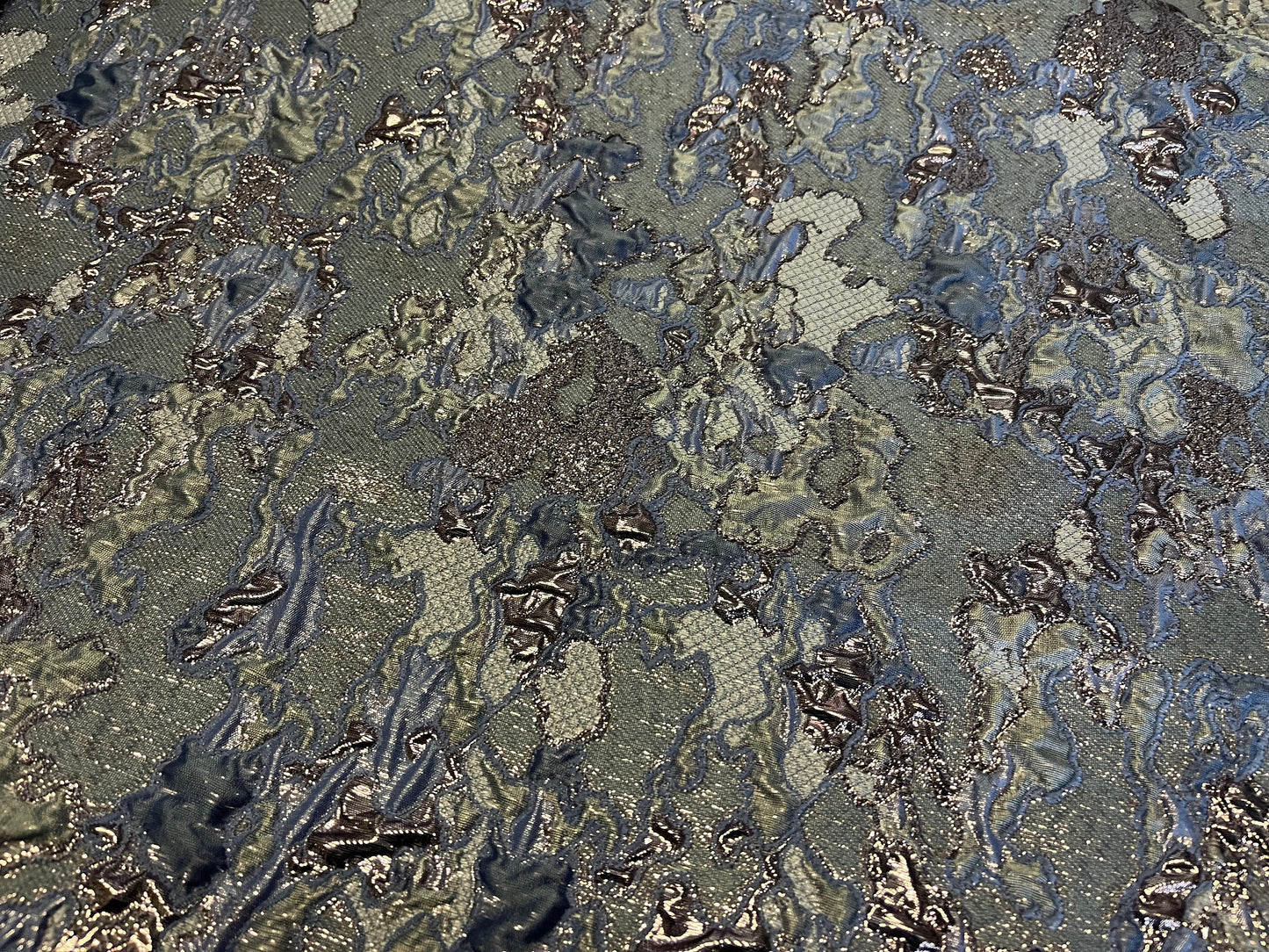 NEW High Class Brocade Cloque Lurex Fabric