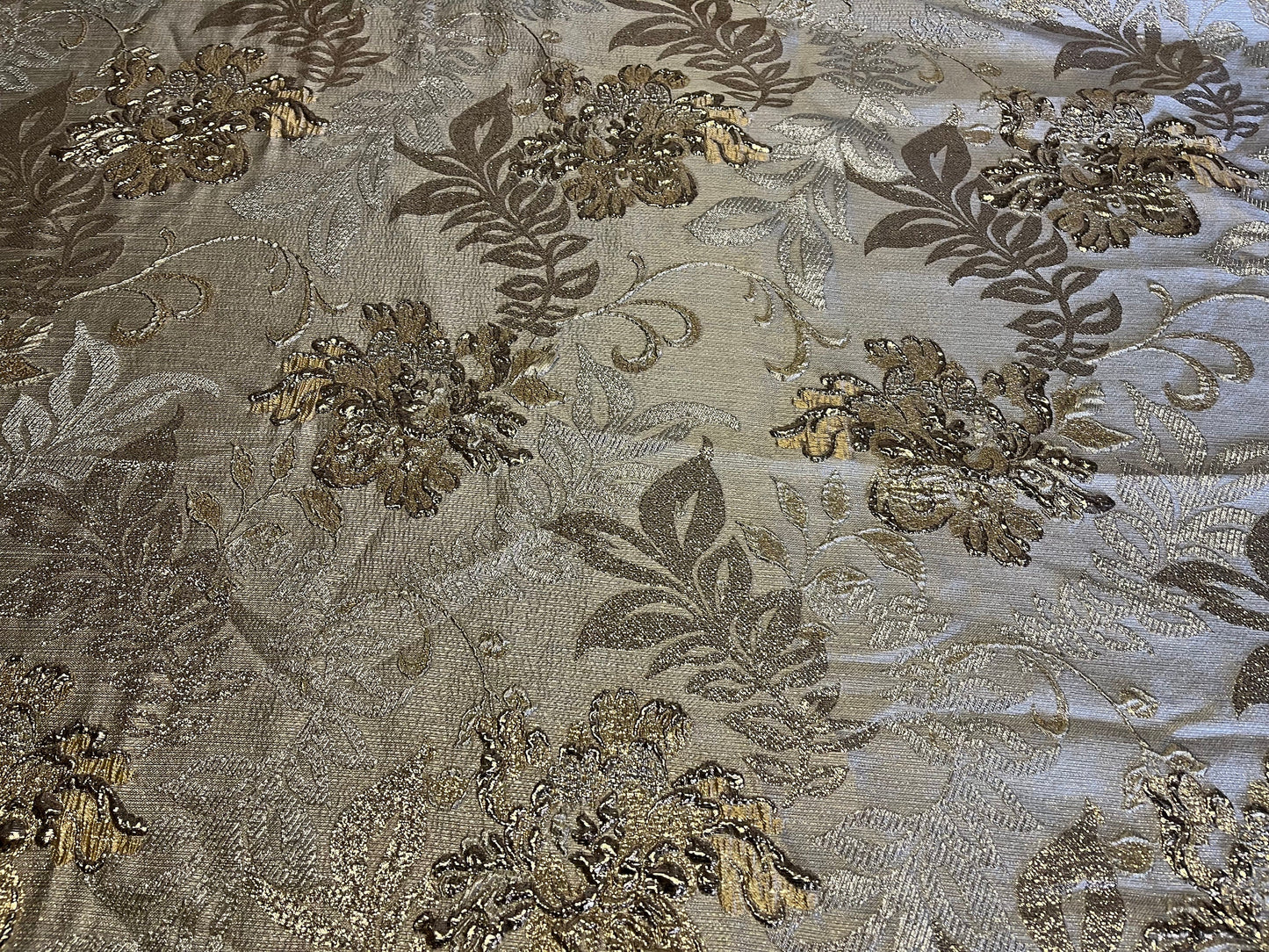 NEW High Class Brocade Cloque Lurex Fabric