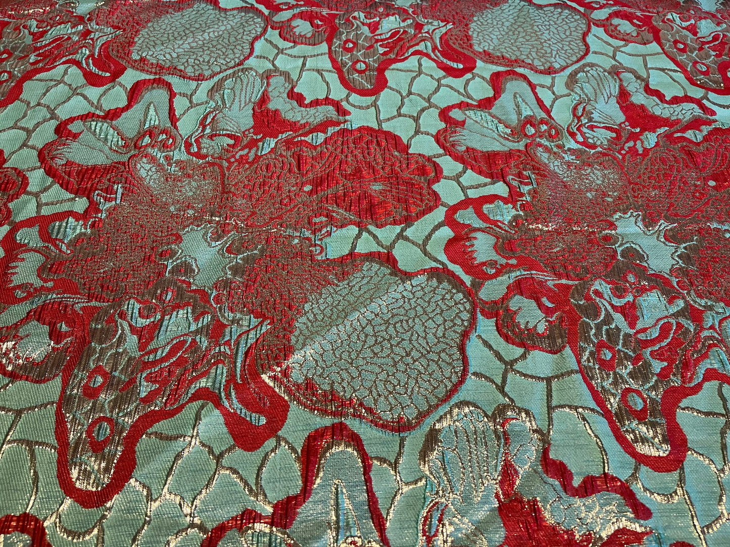 NEW High Class Brocade Cloque Lurex Fabric