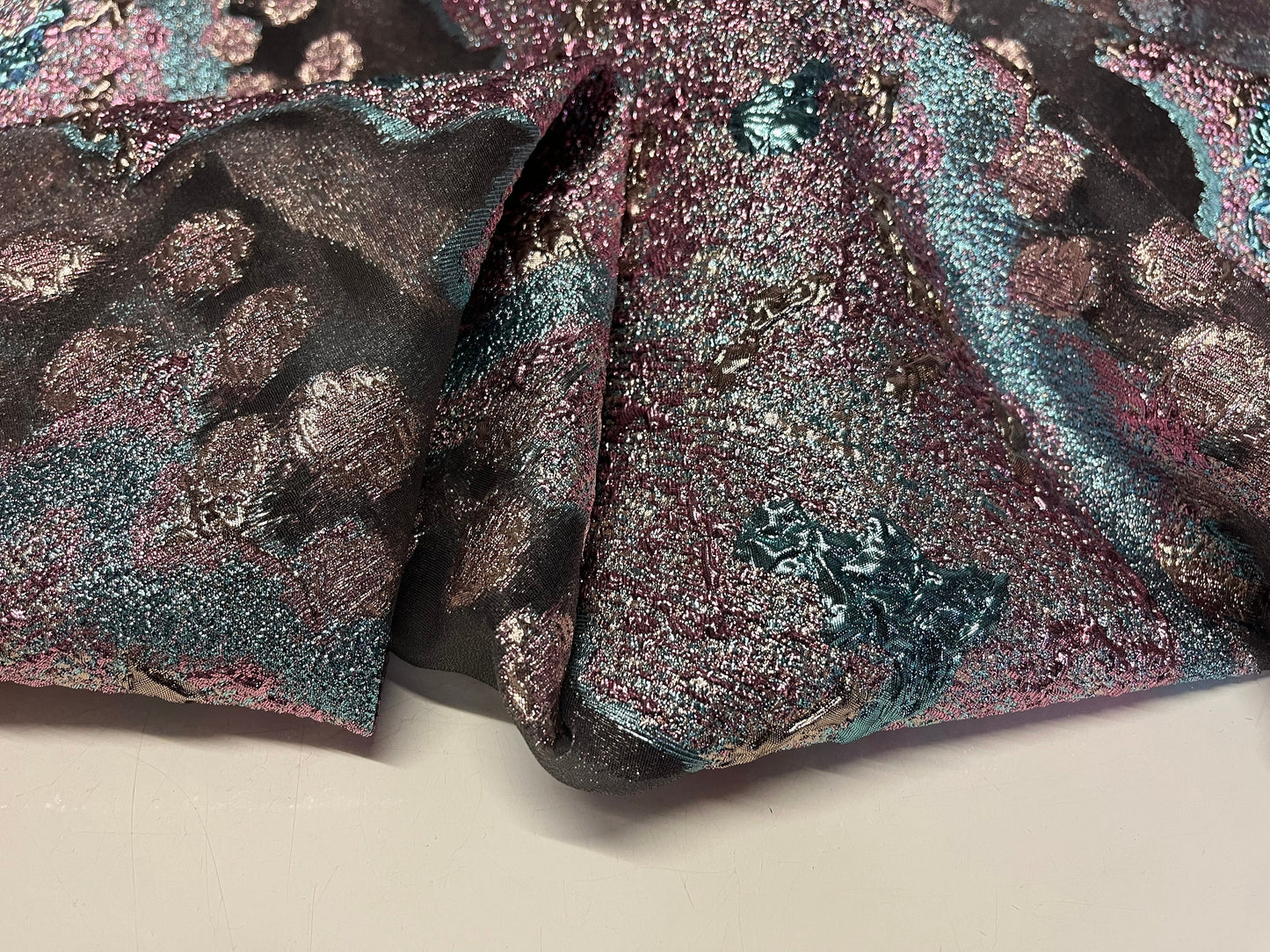 NEW High Class Organza Brocade Cloque Fabric