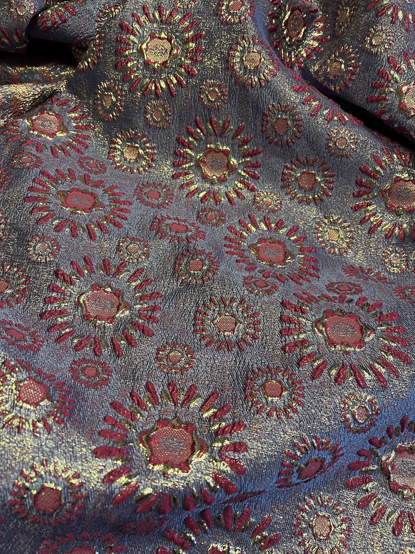 NEW High Class Brocade Cloque Lurex Fabric