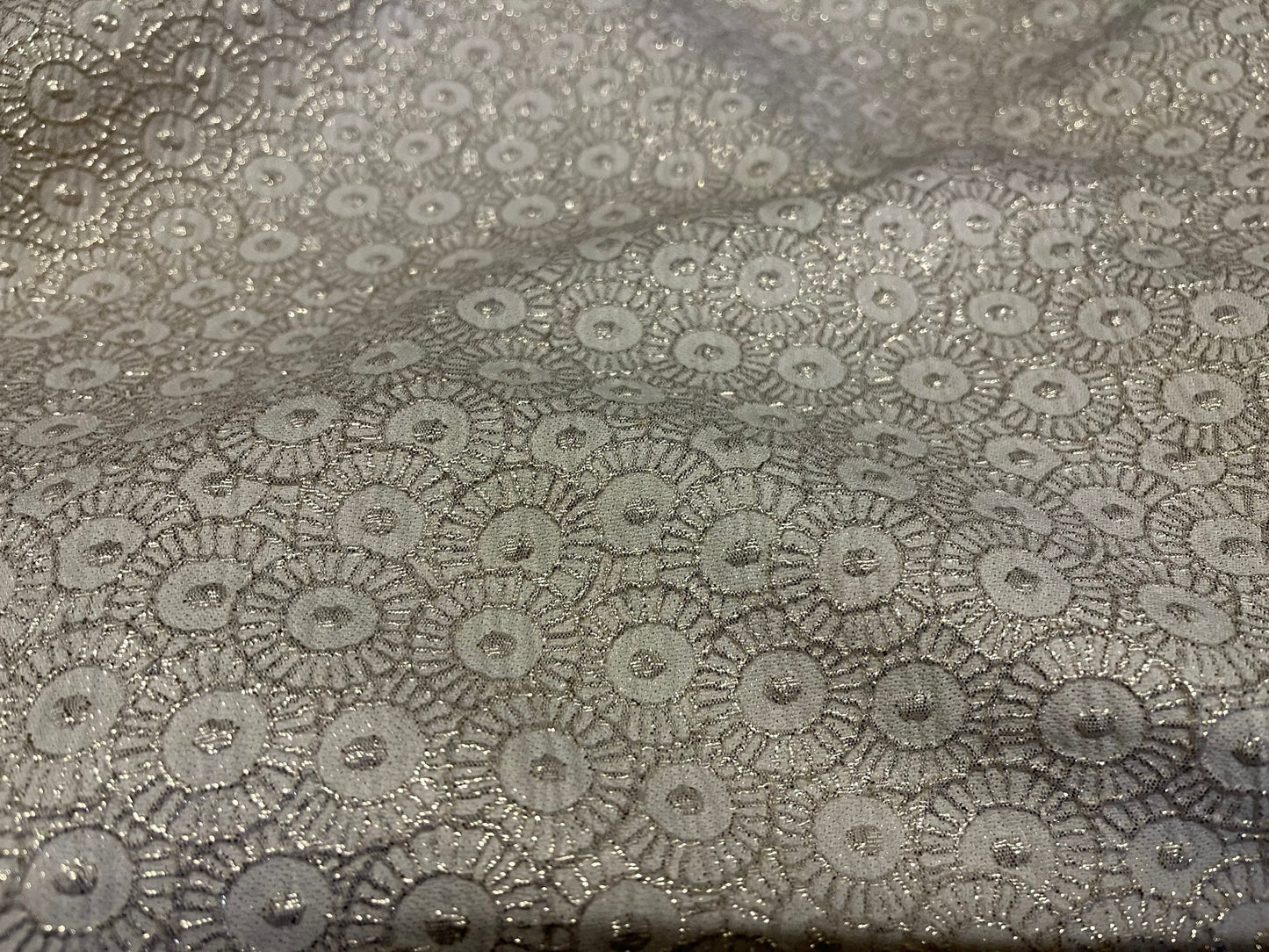 NEW High Class Brocade Cloque Lurex Fabric