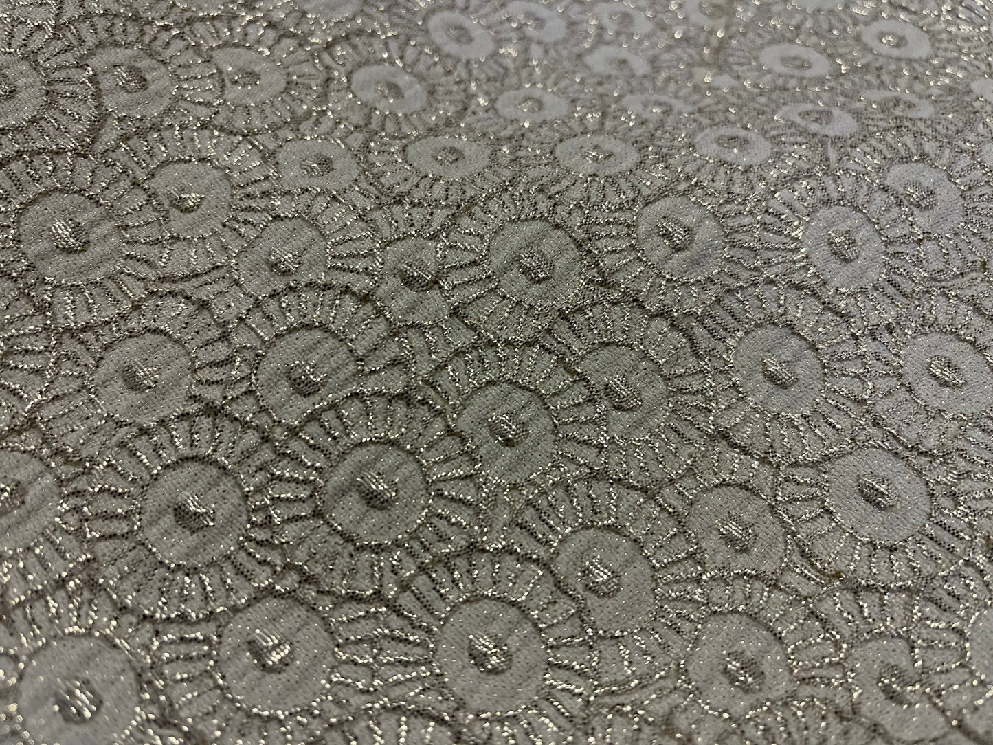 NEW High Class Brocade Cloque Lurex Fabric