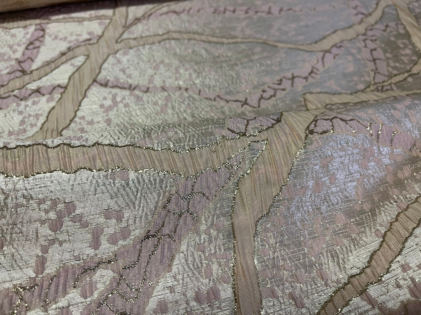 NEW High Class Brocade Cloque Lurex Fabric