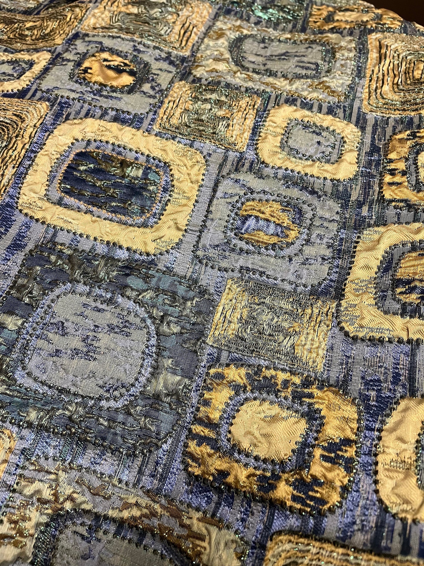 NEW High Class Brocade Cloque Lurex Fabric