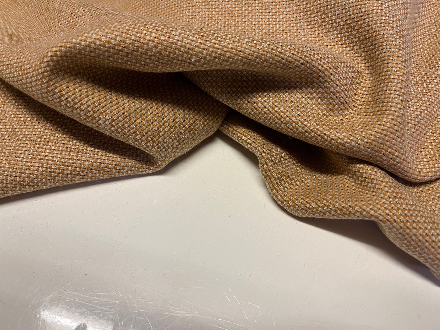 NEW High Class Cashmere Wool Lurex Fabric