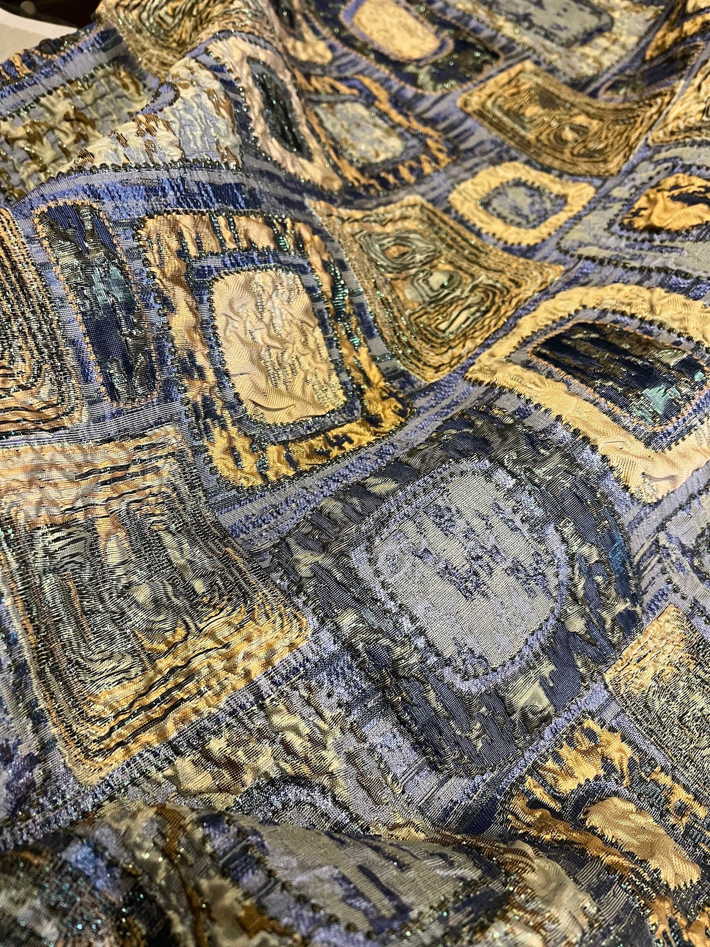 NEW High Class Brocade Cloque Lurex Fabric