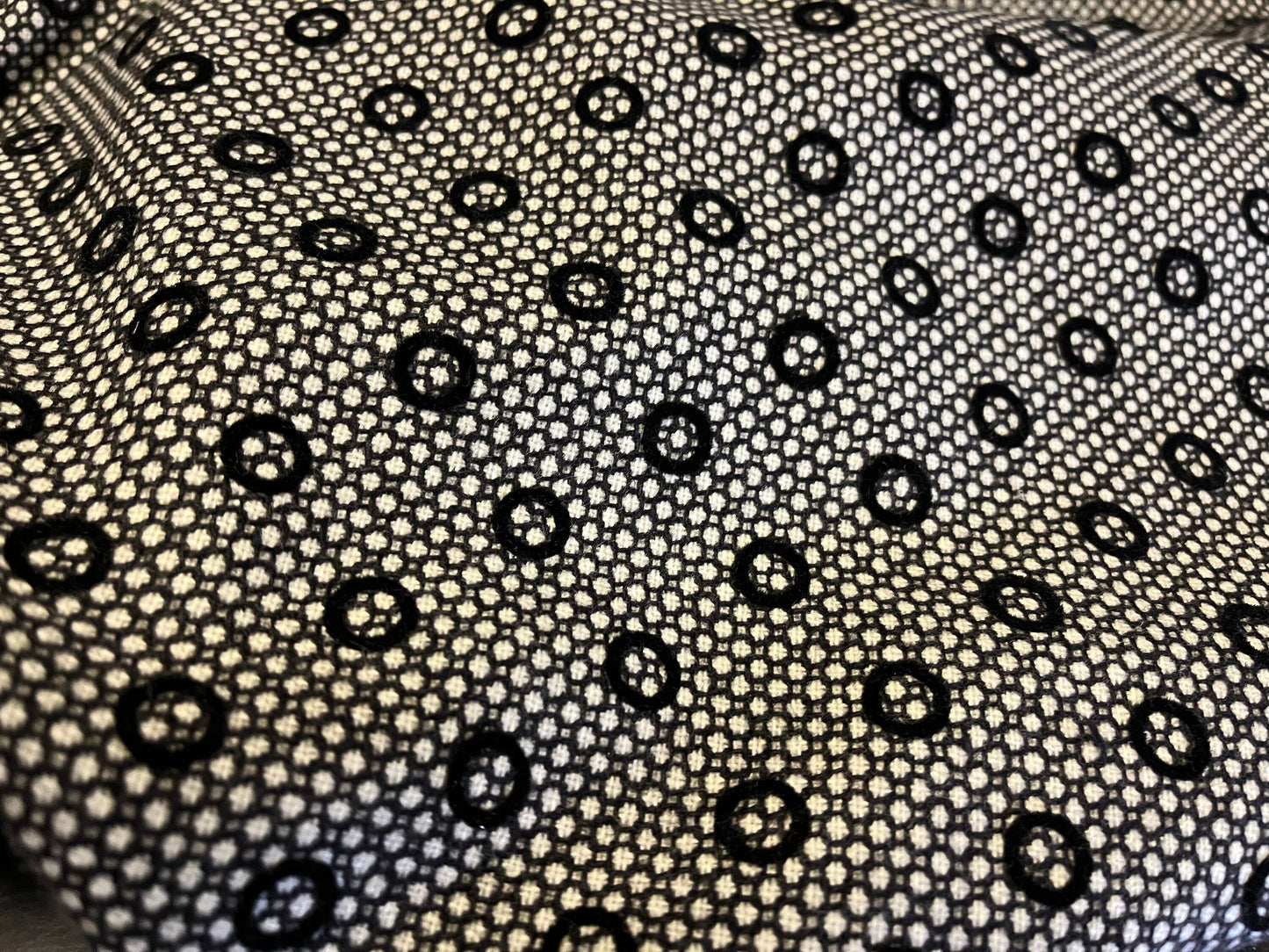 NEW High Class Embroidered Wool Cashmere Fabric