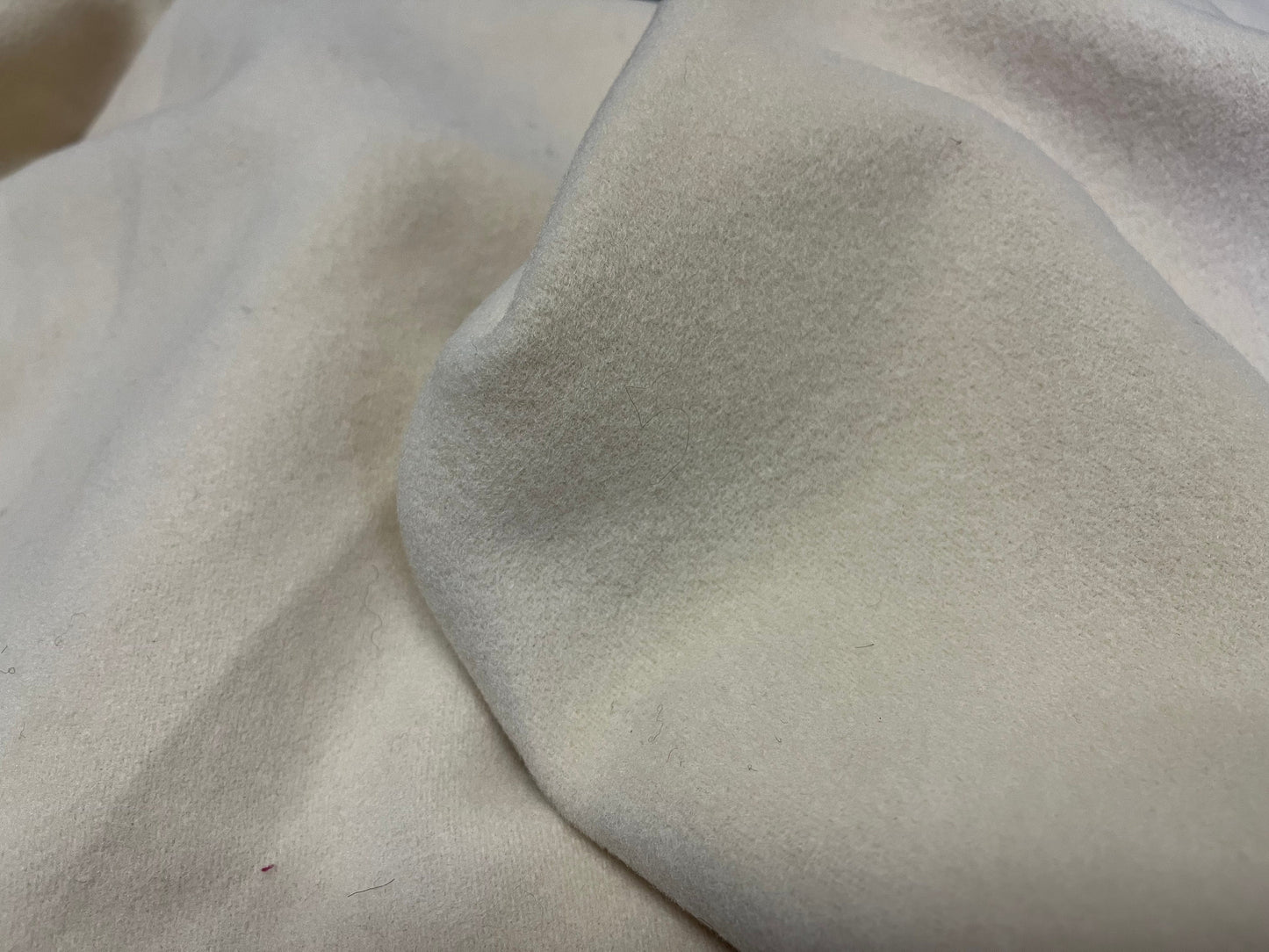 NEW High Class Cream Cashmere Wool Fabric