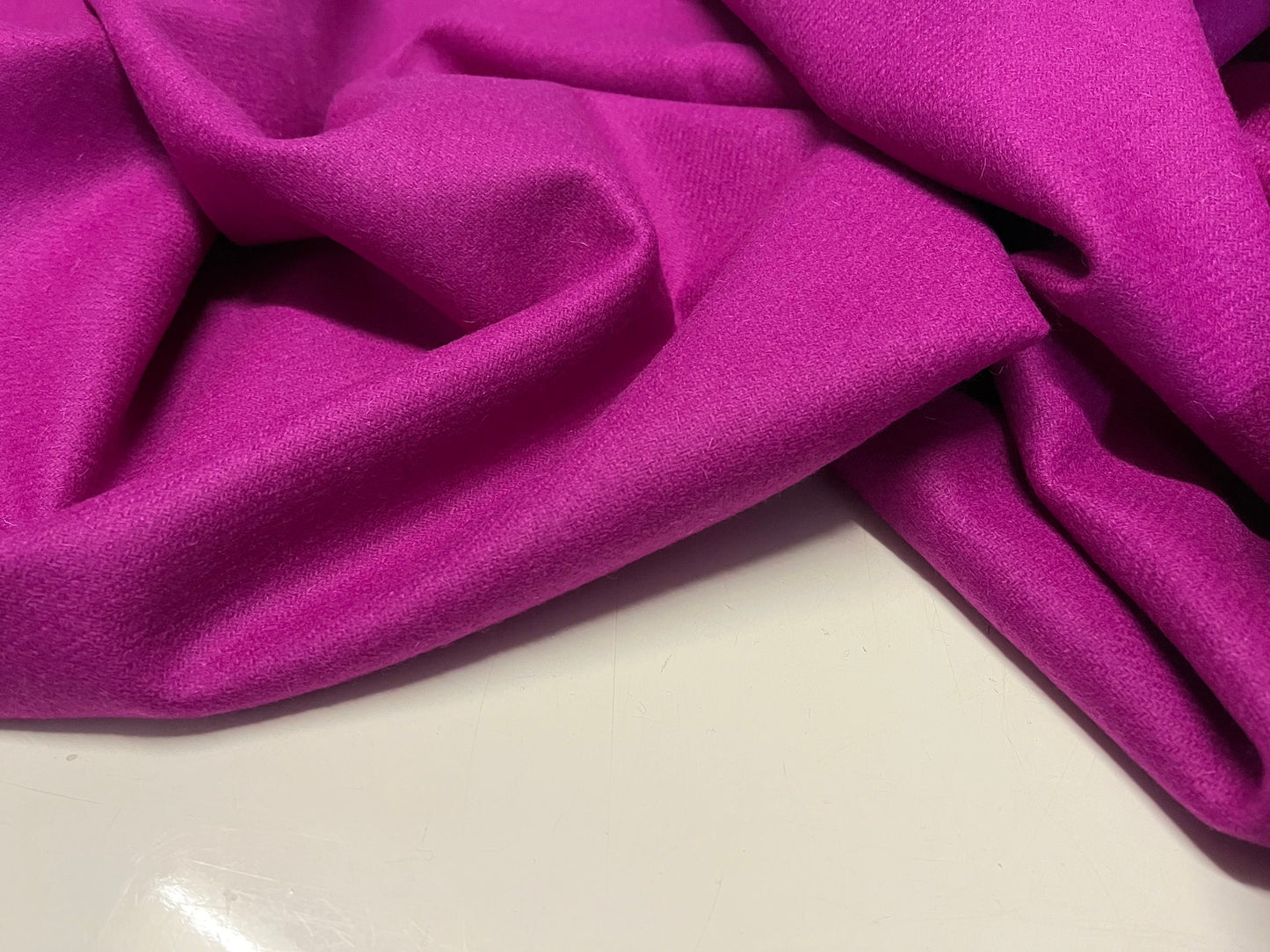 NEW High Class Pink Lambswool Cashmere Fabric