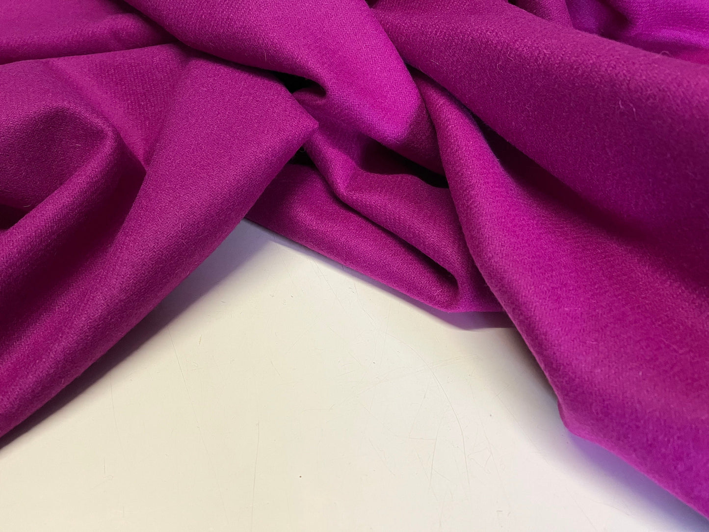NEW High Class Pink Lambswool Cashmere Fabric