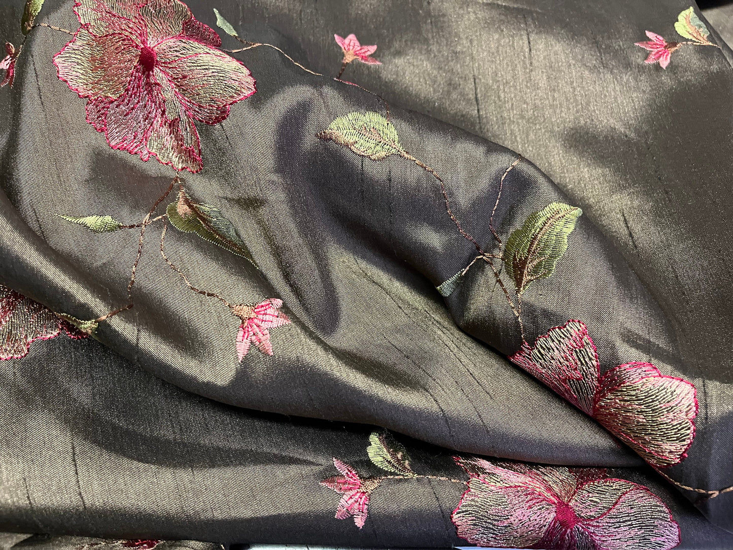 NEW High Class Embroidered Floral Fabric