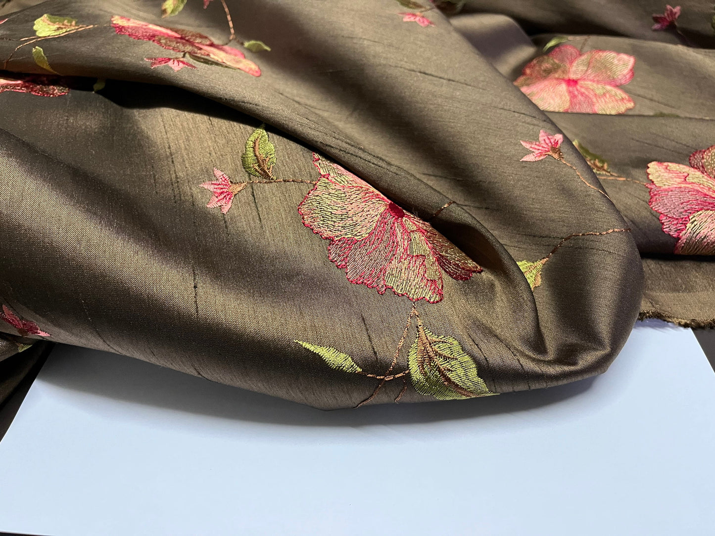 NEW High Class Embroidered Floral Fabric
