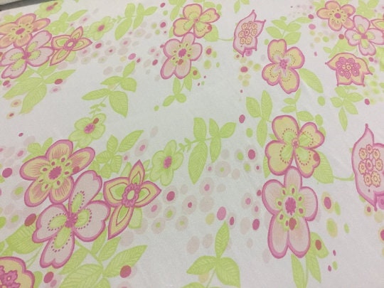 NEW High Class 100% Pure Silk Chiffon Floral Print Fabric