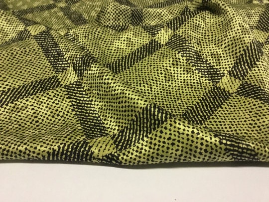 NEW High Class 100% Pure Silk Satin Jacquard Print Fabric