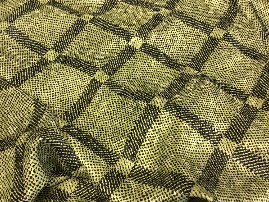 NEW High Class 100% Pure Silk Satin Jacquard Print Fabric