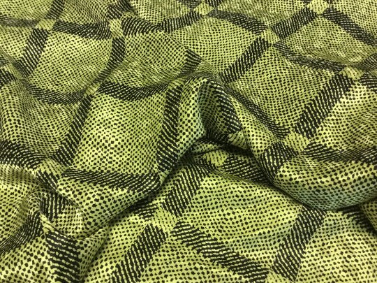 NEW High Class 100% Pure Silk Satin Jacquard Print Fabric