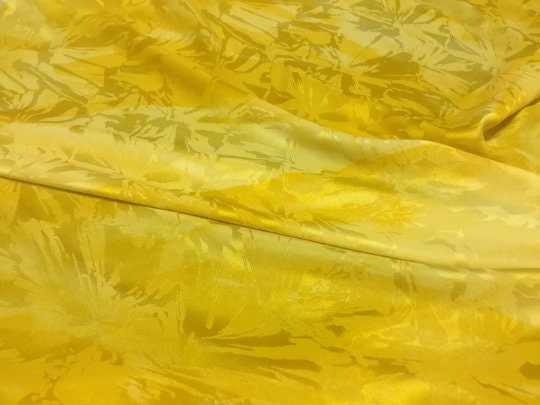 NEW High Class 100% Pure Silk Satin Jacquard Panel Fabric