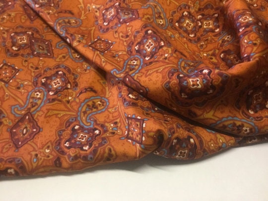 NEW High Class 100% Pure Silk Satin Print Fabric