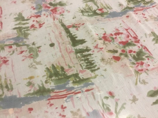NEW High Class 100% Pure Silk Crinkle Chiffon Print Fabric