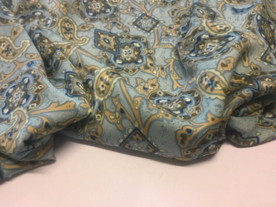NEW High Class 100% Pure Silk Satin Print Fabric
