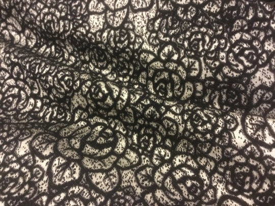 NEW High Class Silk Wool Jacquard Floral Fabric