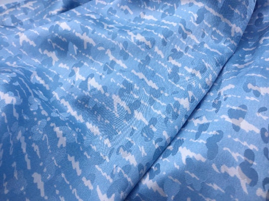 NEW 100% Pure Silk Satin Jacquard Fabric