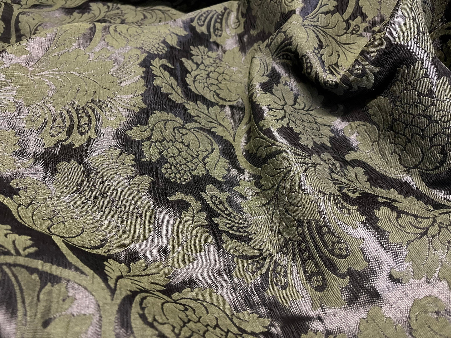 NEW High Class Shiny Floral Jacquard Brocade Fabric