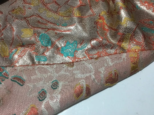 NEW High Class Silk Metallic Jacquard Fabric