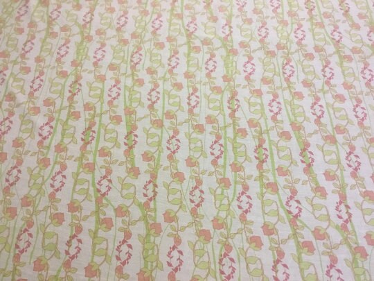 NEW High Class Cotton Voile Silk Floral Print Fabric