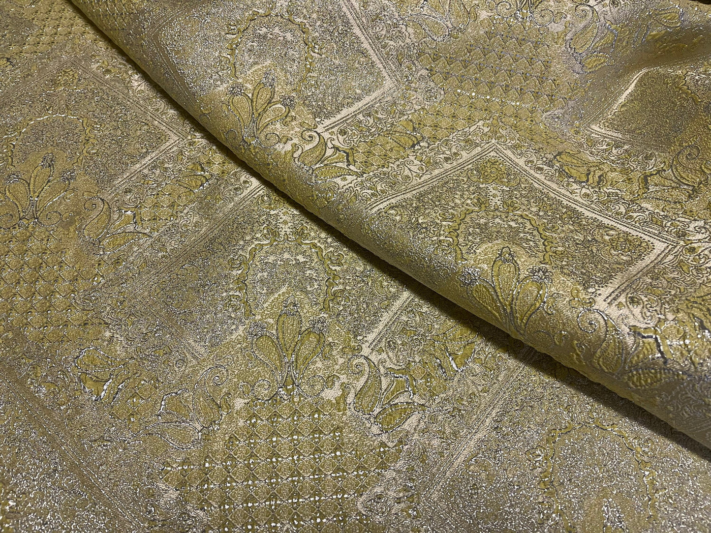 NEW High Class Damask Jacquard Brocade Cloque Lurex Fabric